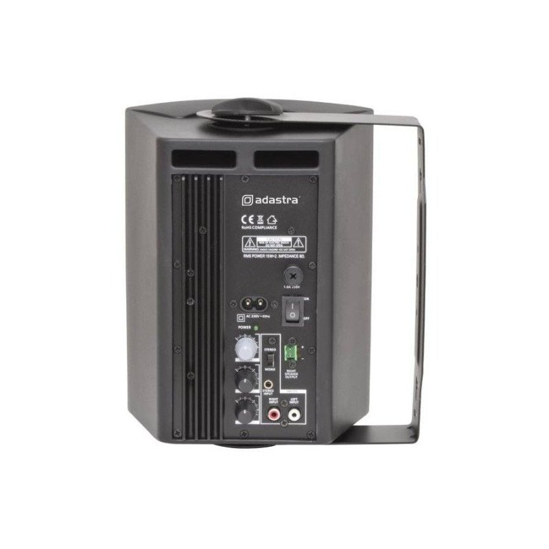 Adastra BC5A-B Ενεργά Ηχεία 5.25" 2x30W RMS Μαύρα (Ζεύγος)