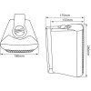 Adastra BC5A-B Ενεργά Ηχεία 5.25" 2x30W RMS Μαύρα (Ζεύγος)