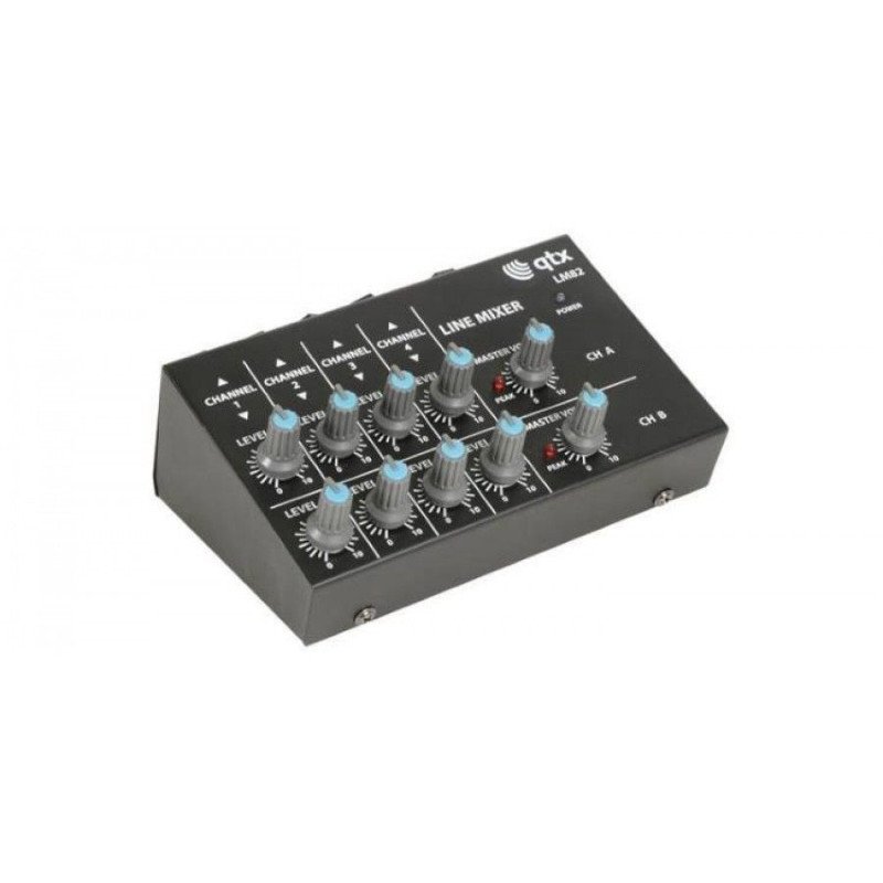 Qtx LM82 Μίνι Στερεοφωνικός Μίκτης 4 Καναλιών (Τεμάχιο)