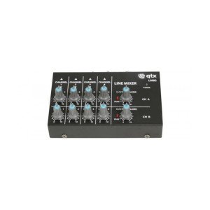 Qtx LM82 Μίνι Στερεοφωνικός Μίκτης 4 Καναλιών (Τεμάχιο) Qtx LM82 Μίνι Στερεοφωνικός Μίκτης 4 Καναλιών (Τεμάχιο)