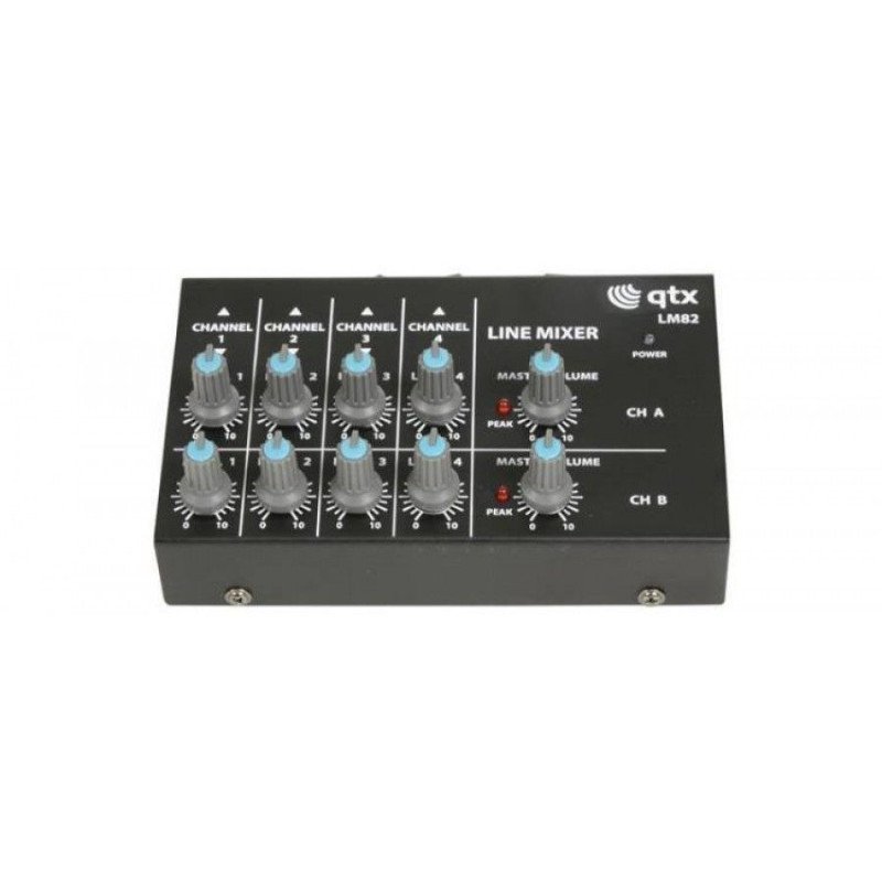Qtx LM82 Μίνι Στερεοφωνικός Μίκτης 4 Καναλιών (Τεμάχιο)