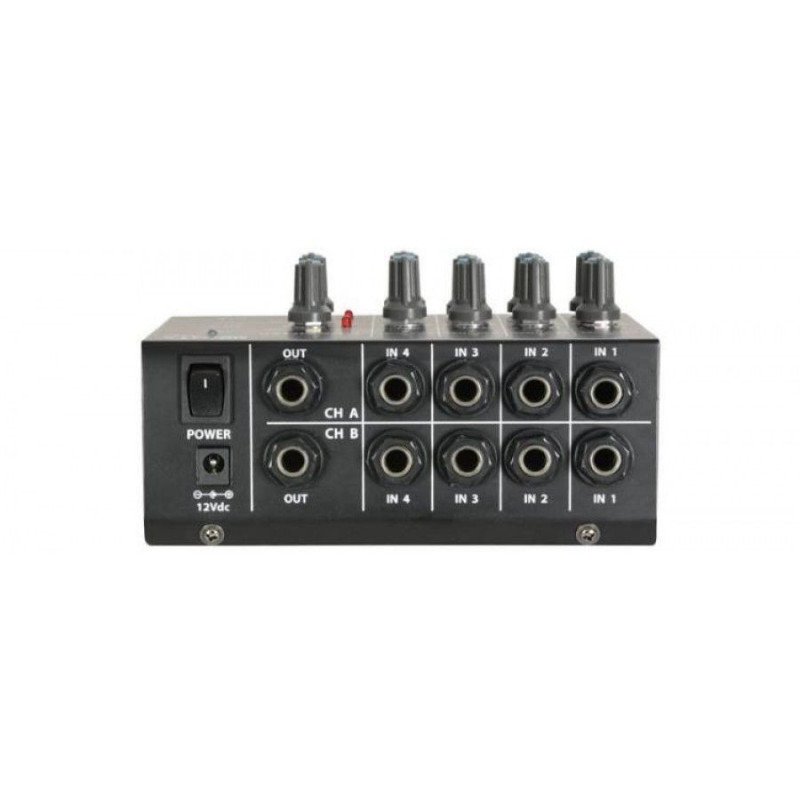Qtx LM82 Μίνι Στερεοφωνικός Μίκτης 4 Καναλιών (Τεμάχιο)