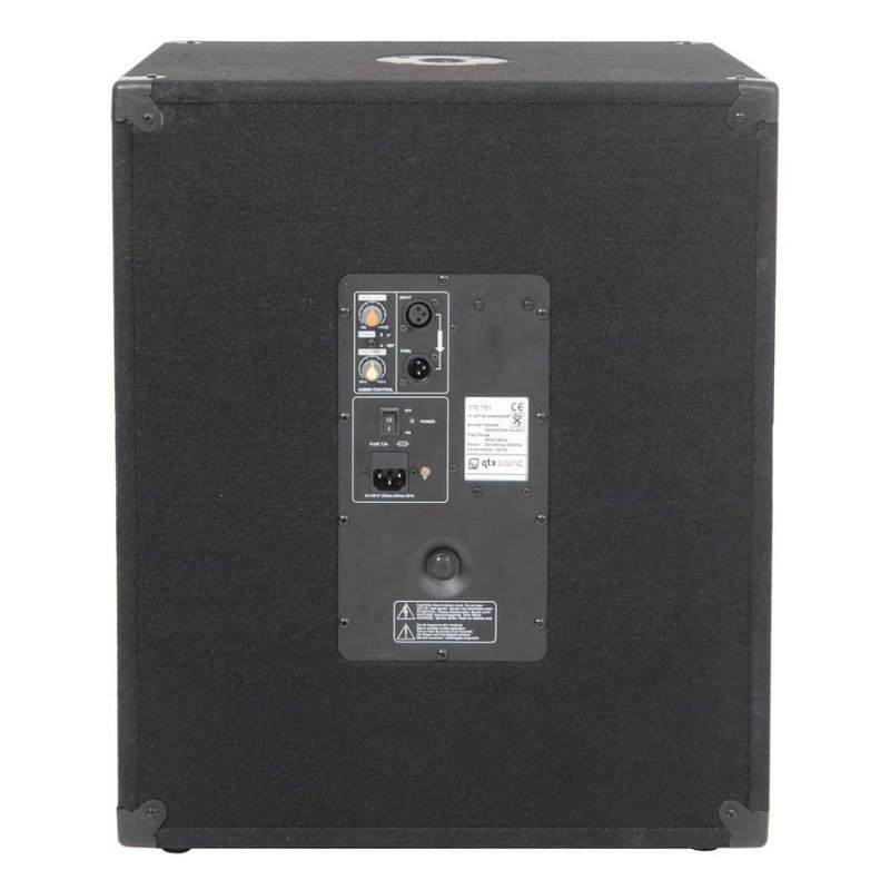 Qtx QT15SA Ενεργό Subwoofer 15" 150W RMS (Τεμάχιο)