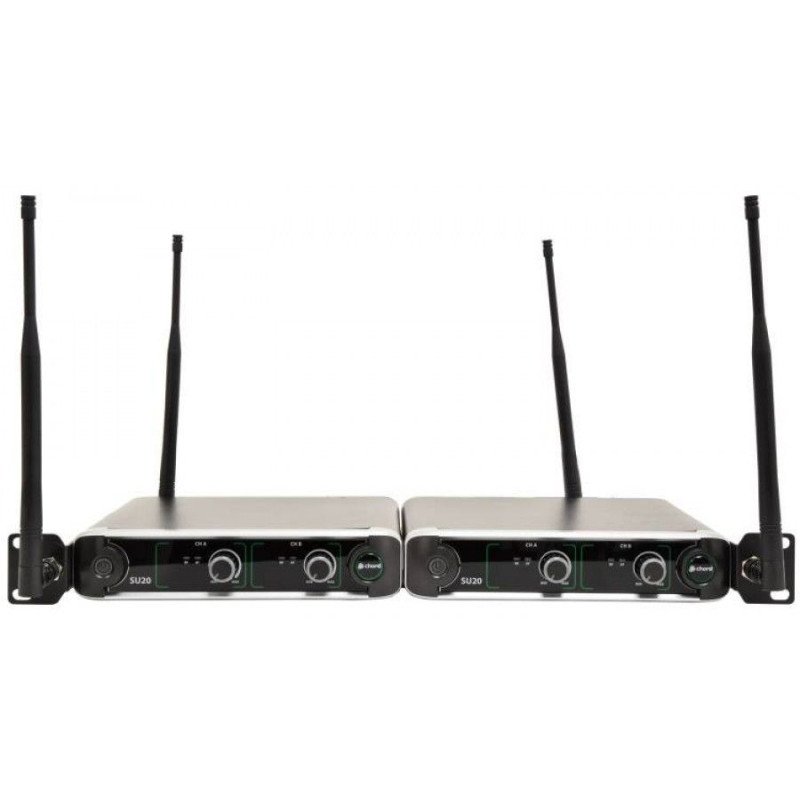 Chord SU20-H-RG Compact Dual UHF Mικροφώνου (Σετ) **ΤΕΛΕΥΤΑΙΟ ΤΕΜΑΧΙΟ