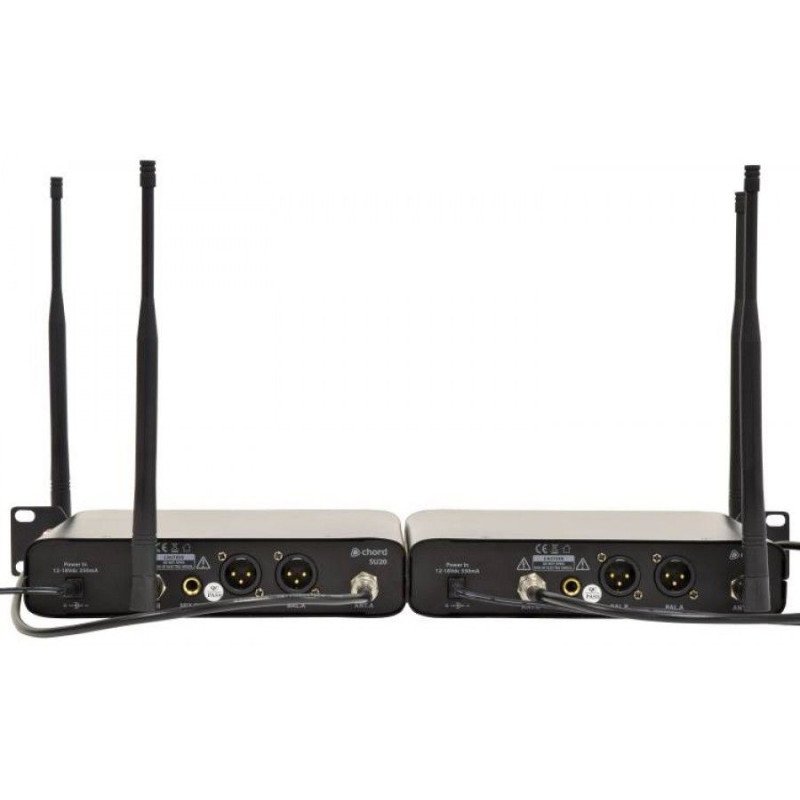 Chord SU20-H-RG Compact Dual UHF Mικροφώνου (Σετ) **ΤΕΛΕΥΤΑΙΟ ΤΕΜΑΧΙΟ