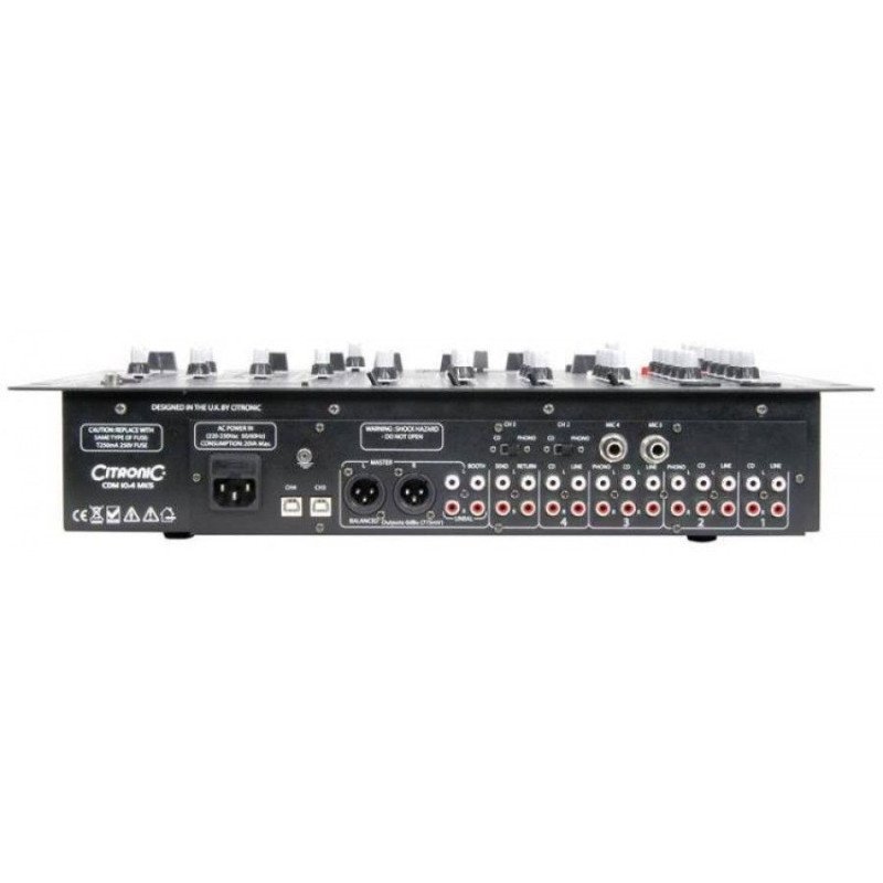 Citronic CDM10:4 MK5 Μίκτης 4 καναλιών με USB (Τεμάχιο)