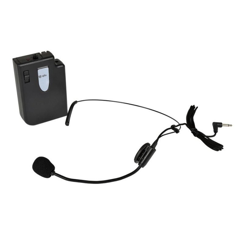 Qtx U-MIC-863.2+864.8-N USB Dual Neckband UHF Ασύρματο Σύστημα με 2 Χειλόφωνα (Σετ)