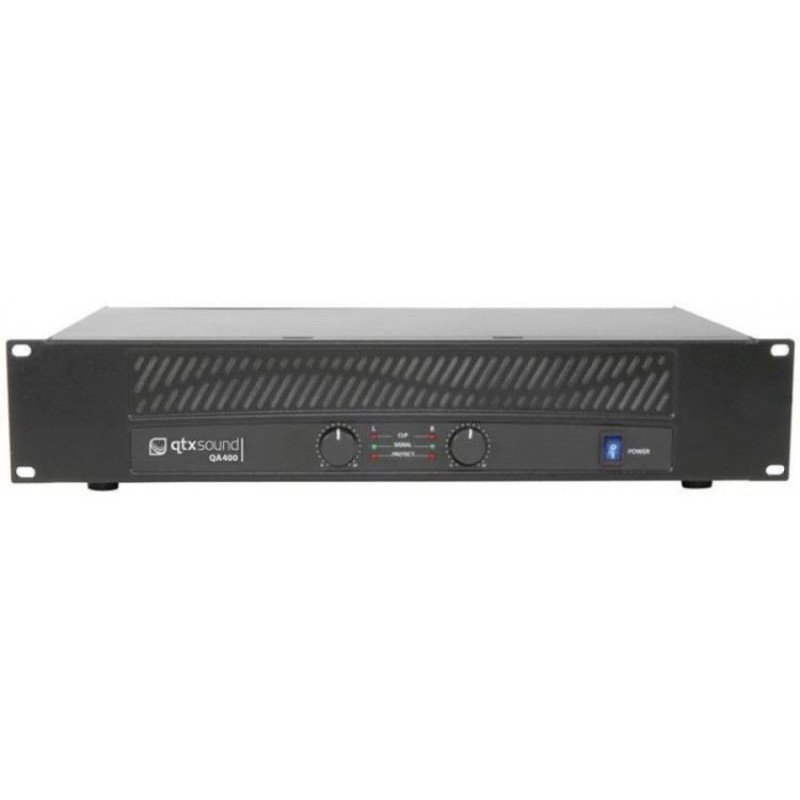 Qtx QA400 Τελικός Ενισχυτής 2x100W RMS (Τεμάχιο)