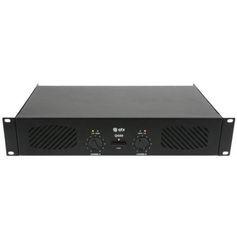 Qtx Q600 Τελικός Ενισχυτής 2x150W RMS (Τεμάχιο)