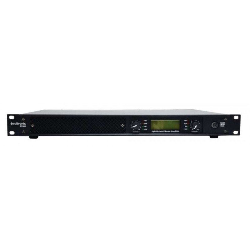 Citronic H2400 Υβριδικός Ενισχυτής Ισχύος Class-H 2x900W RMS (Τεμάχιο) Citronic H2400 Υβριδικός Ενισχυτής Ισχύος Class-H 2x900W RMS (Τεμάχιο)