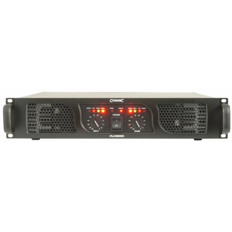 Citronic PLX2000 Τελικός Ενισχυτής 2 Καναλιών 2x1000W RMS (Τεμάχιο) Citronic PLX2000 Τελικός Ενισχυτής 2 Καναλιών 2x1000W RMS (Τεμάχιο)