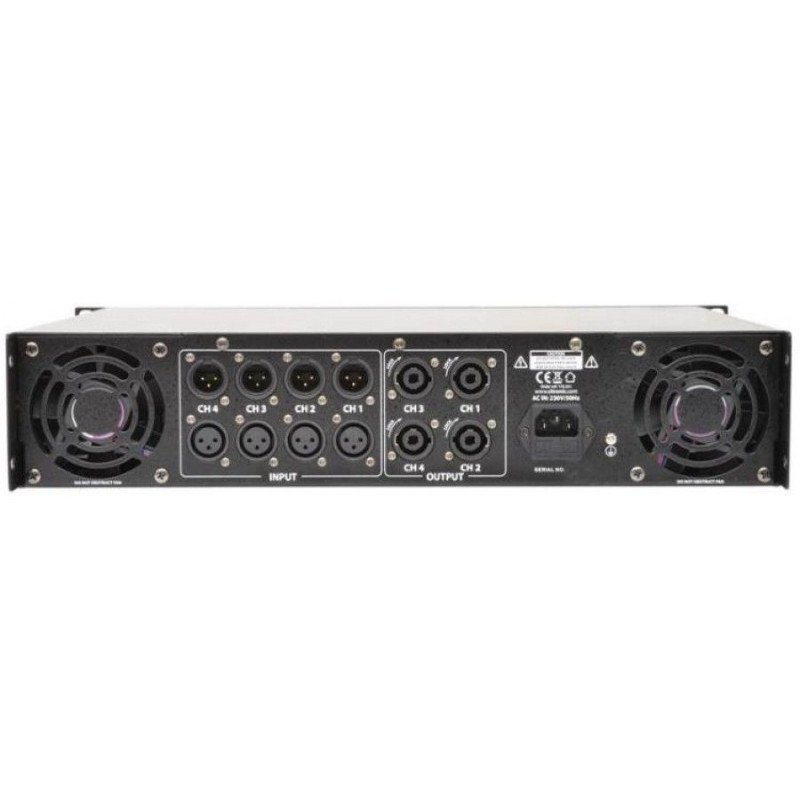 Citronic QP2320 Τελικός Ενισχυτής 4 Καναλιών 4x580W RMS (Τεμάχιο)