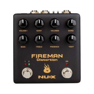 NUX Fireman Πεντάλ Διπλής Παραμόρφωσης (Τεμάχιο)