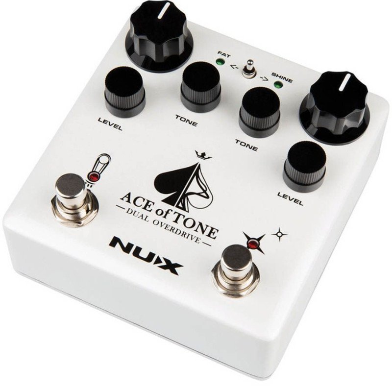 NUX Ace of Tone Διπλή Overdrive Πεταλιέρα (Τεμάχιο) NUX Ace of Tone Διπλή Overdrive Πεταλιέρα (Τεμάχιο)