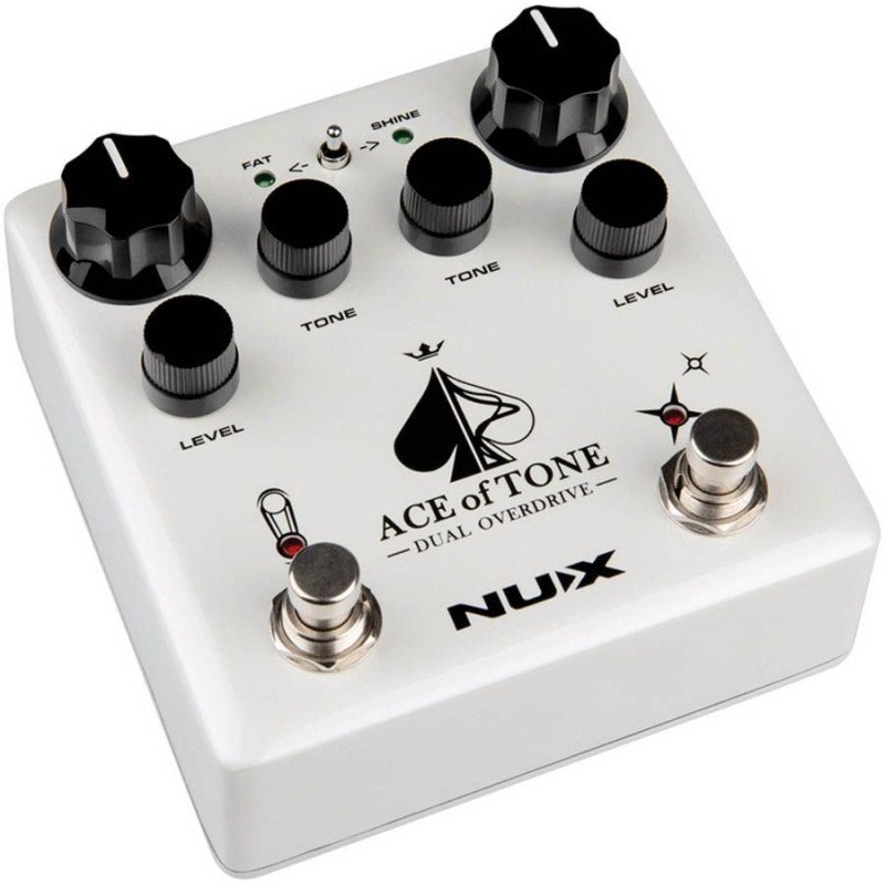 NUX Ace of Tone Διπλή Overdrive Πεταλιέρα (Τεμάχιο) NUX Ace of Tone Διπλή Overdrive Πεταλιέρα (Τεμάχιο)