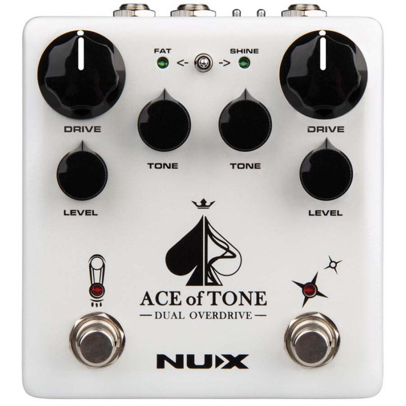 NUX Ace of Tone Διπλή Overdrive Πεταλιέρα (Τεμάχιο) NUX Ace of Tone Διπλή Overdrive Πεταλιέρα (Τεμάχιο)