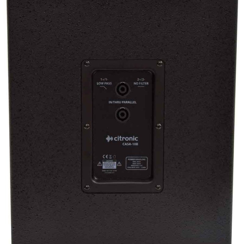 Citronic CASA-10B Παθητικό Subwoofer 10" 300W RMS (Τεμάχιο)