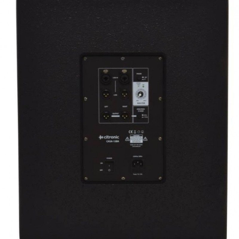 Citronic CASA-12BA Αυτοενισχυόμενο Ενεργό Subwoofer 12" 400W RMS (Τεμάχιο)