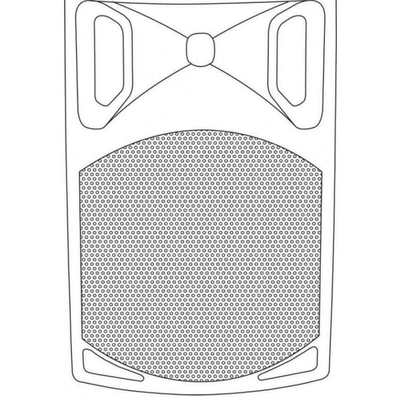 Qtx QX12 Παθητικό Ηχείο 12'' με Καμπίνα 200W RMS Μαύρο (Τεμάχιο)