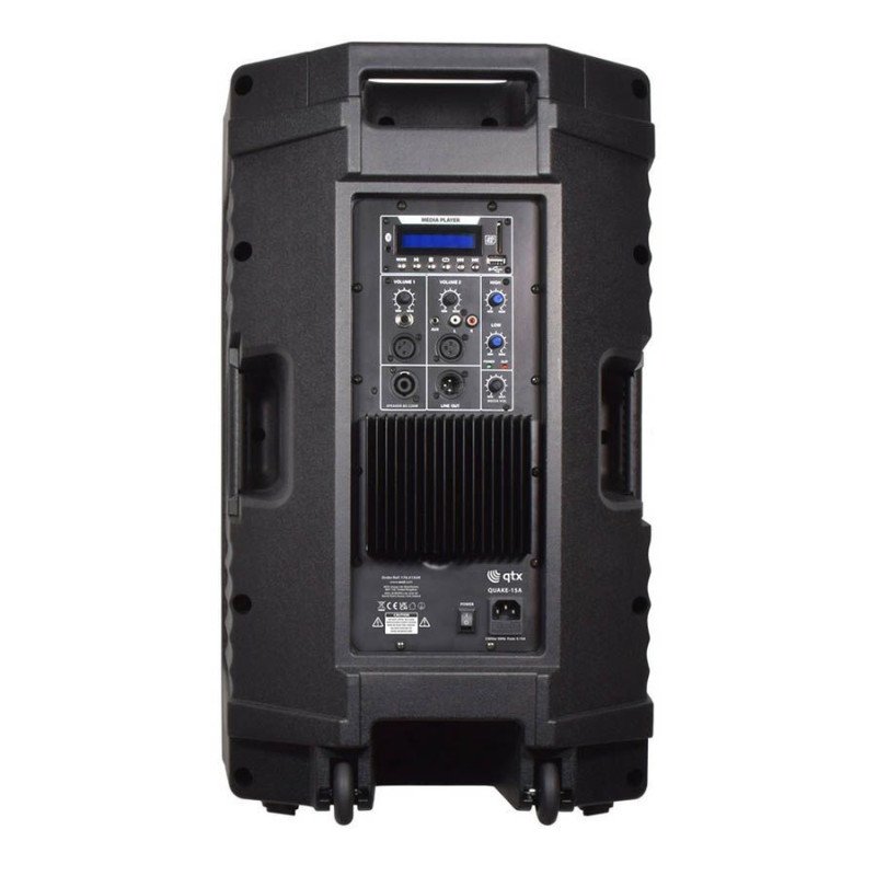 Qtx QUEST-15A Ενεργό Ηχείο PA 15'' 220W RMS Black (Τεμάχιο)
