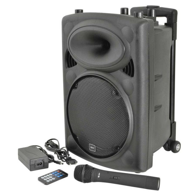 Qtx QR10PABT QRPA Φορητό PA με Bluetooth 10" (Σετ)