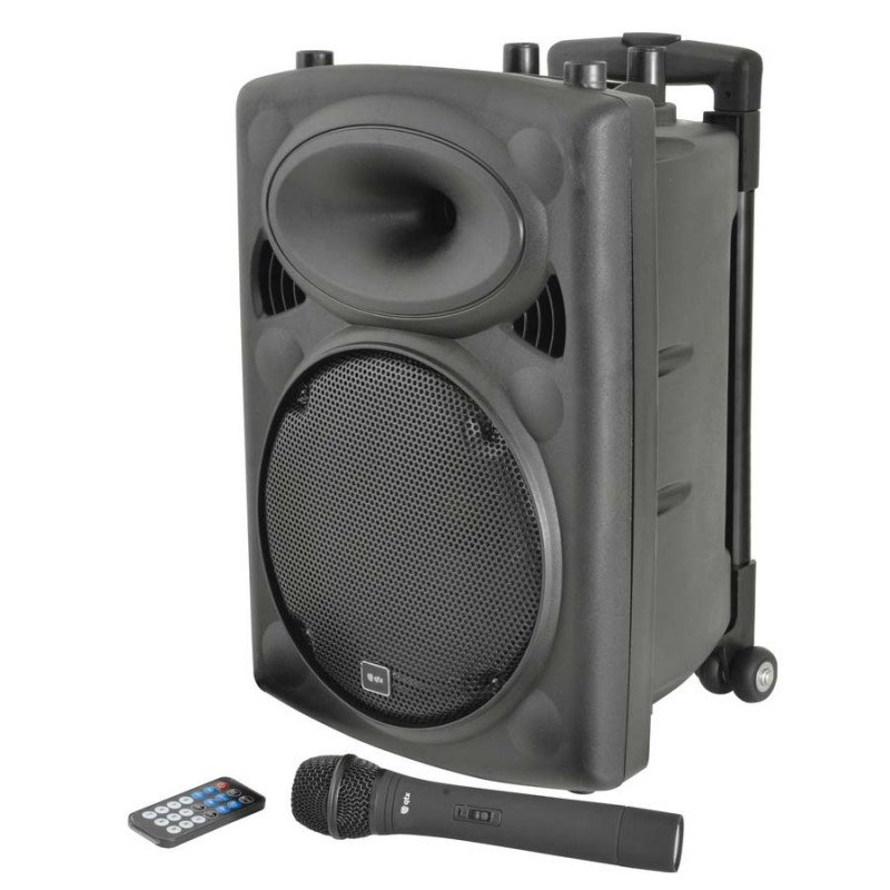 Qtx QR10PABT QRPA Φορητό PA με Bluetooth 10" (Σετ)