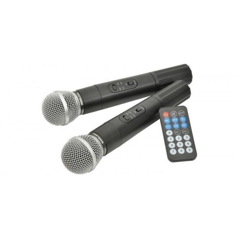 Qtx QX12PA-Black VHF Φορητή Mονάδα με Bluetooth 100W RMS (Σετ)
