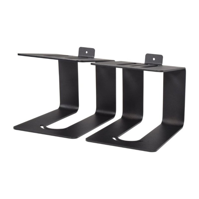 Qtx 180.193UK Επιτραπέζιες Βάσεις Ηχείων Black (Ζεύγος)