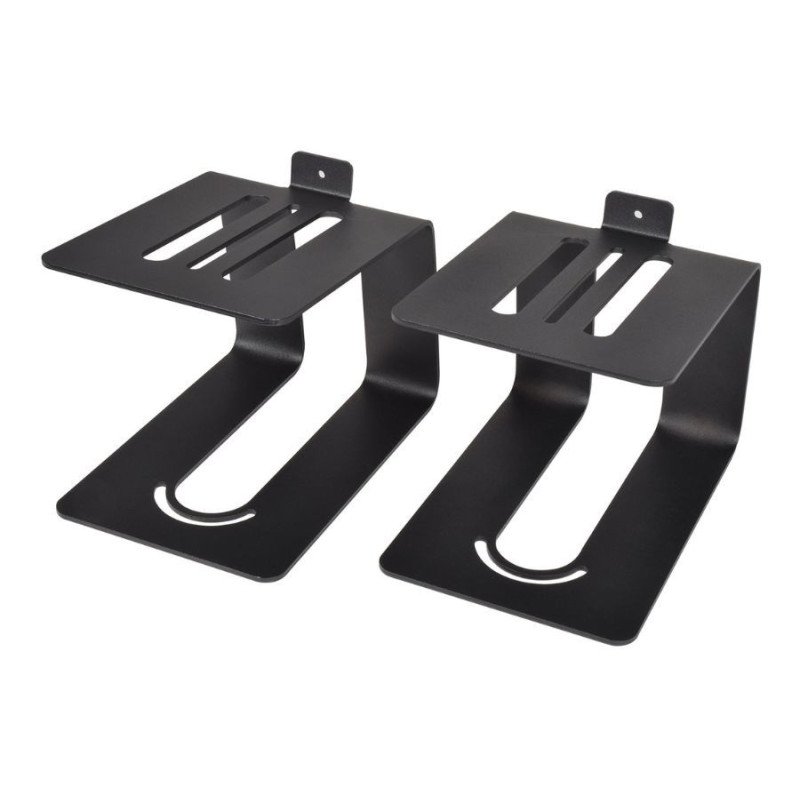 Qtx 180.193UK Επιτραπέζιες Βάσεις Ηχείων Black (Ζεύγος)