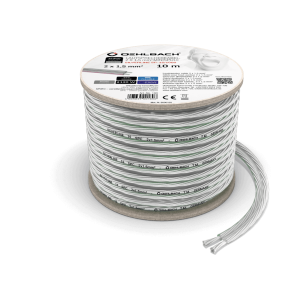 Oehlbach Silverline SP-15 Επαργυρωμένο Καλώδιο Ηχείων 2 x 1.5 mm² 10m (Τεμάχιο)