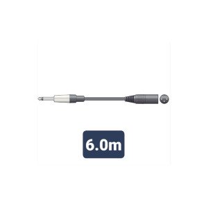 M6J-XM600 Καλώδιο Ήχου 6.3mm Mono Jack Plug - XLR Male 6m (Τεμάχιο)