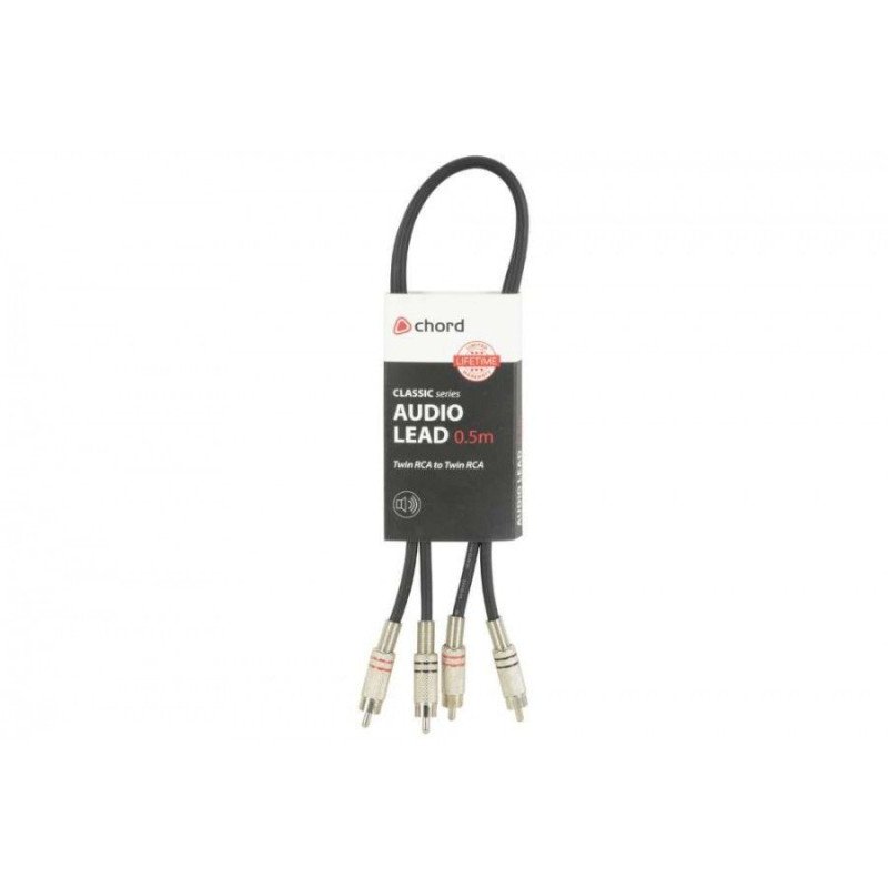 Chord 2R-2R300 Καλώδιο Ήχου 2 x RCA  - 2 x RCA 3.0m (Τεμάχιο)