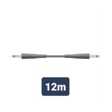 SPJ-J1200 Καλώδιο Ηχείου 6.3mm Mono Jack Plug - 6.3mm Mono Jack Plug 12m (Τεμάχιο)