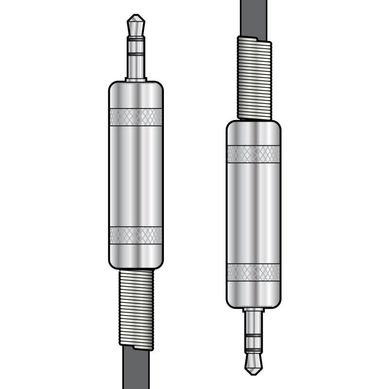 Chord S3J075 Καλώδιο 3.5mm TRS Jack - 3.5mm Jack 0.75m (Τεμάχιο)