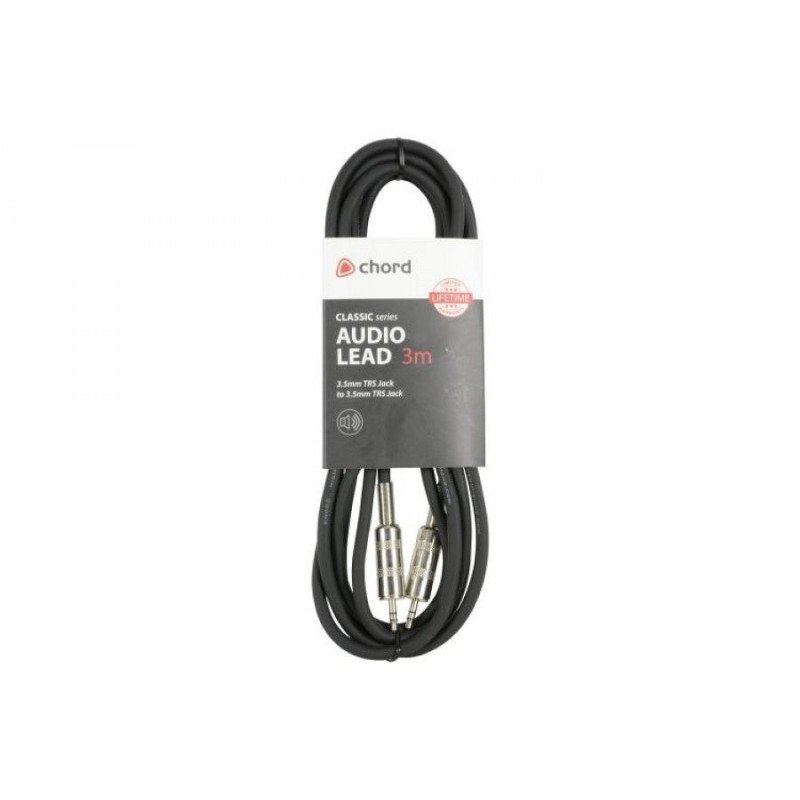 Chord S3J300 Καλώδιο Ήχου 3.5mm TRS Jack - 3.5mm Jack 3m (Τεμάχιο)