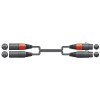 Chord 2XF-2XM600 Καλώδιο Ήχου 2 x XLR Female - 2 x XLR Male 6m (Τεμάχιο)