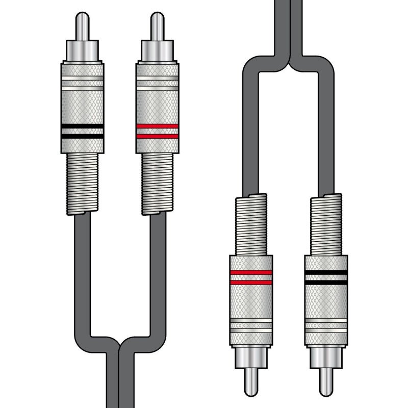 Citronic 2R-2R150 Καλώδιο Ήχου 2 x RCA  - 2 x RCA 1.5m (Τεμάχιο)