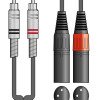 2R-2XM300 Kαλώδιο Ήχου 2 x RCA Plugs - 2 x XLR Male 3m (Τεμάχιο)