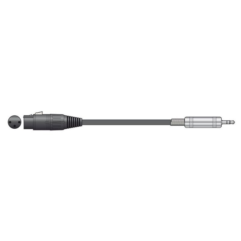 Citronic S3J-XF051 Καλώδιο XLR - 3.5mm TRS Jack 0.5m (Τεμάχιο)