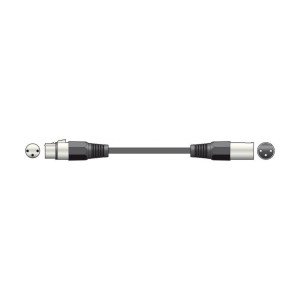 Qtx 190.081UK Καλώδιο σύνδεσης XLR θηλυκό - XLR αρσενικό 3.0m (Τεμάχιο)