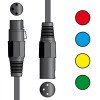 XF-XM150BK Καλώδια Μικροφώνου XLR Female - XLR Male 1.5m (Τεμάχιο)
