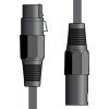 XF-XM150BK Καλώδια Μικροφώνου XLR Female - XLR Male 1.5m (Τεμάχιο)