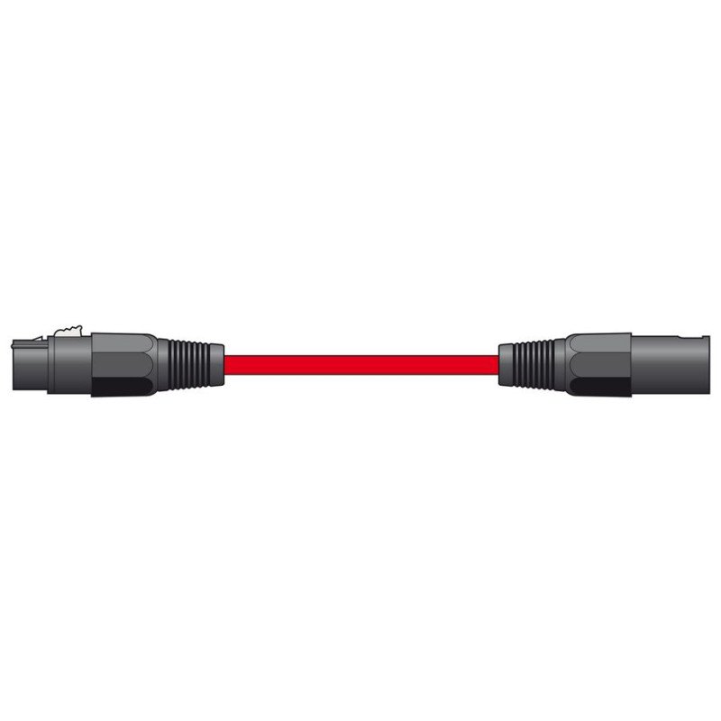 XF-XM150RD Καλώδιο Μικροφώνου XLR Θηλυκό - XLR Αρσενικό 1.5m Κόκκινο (Τεμάχιο)