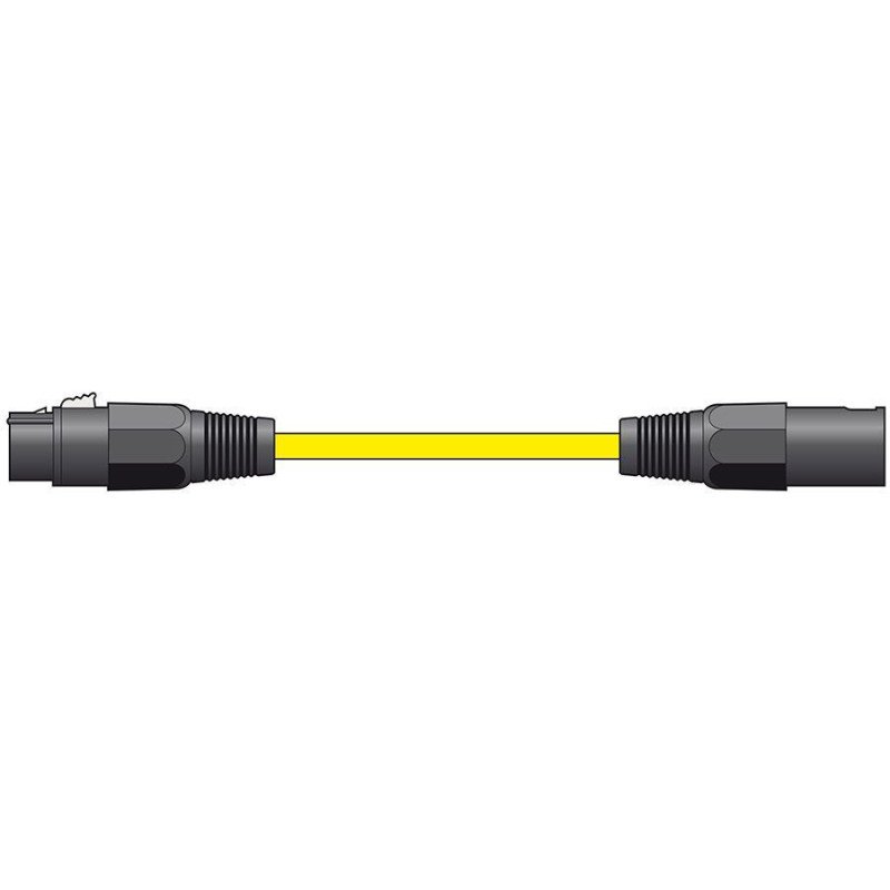 XF-XM600YW Καλώδιο Μικροφώνου XLR Female - XLR Male 6m Κίτρινο (Τεμάχιο)