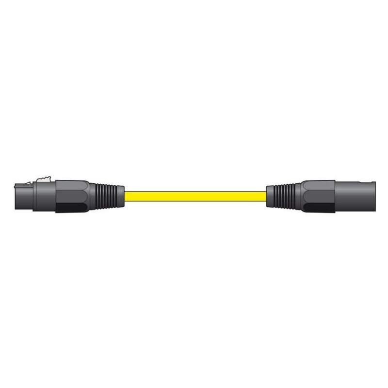XF-XM150YW Kαλώδιο Μικροφώνου XLR Female - XLR Male 1.5m Κίτρινο (Τεμάχιο)