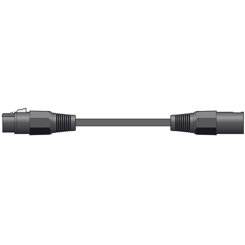 Citronic XF-XM300BK Kαλώδιο Μικροφώνου XLR Female - XLR Male 3m Μαύρο (Τεμάχιο)