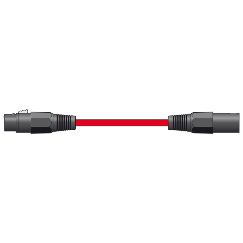 XF-XM1200RD Καλώδιο Μικροφώνου XLR Female - XLR Male 12m Κόκκινο (Τεμάχιο)