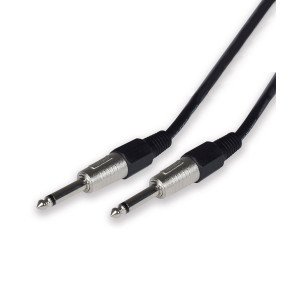 Qtx 190.140UK Καλώδιο Κιθάρας 6.3mm Mono Jack - 6.3mm Mono Jack 6m 1.5m (Τεμάχιο)