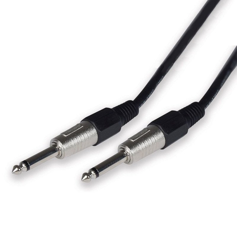 Qtx 190.142UK Καλώδιο Κιθάρας 6.3mm Mono Jack - 6.3mm Mono Jack 6m (Τεμάχιο)