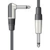 Qtx 190.146UK Καλώδιο Κιθάρας 6.3mm Mono Jack σε Ορθή Γωνία - 6.3mm Mono Jack 6m (Τεμάχιο)